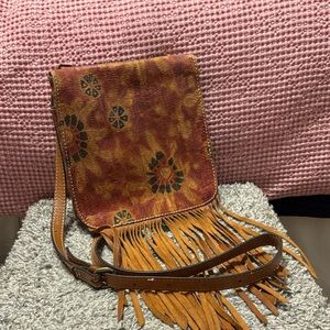 Patricia Nash Fringe Crossbody Bag